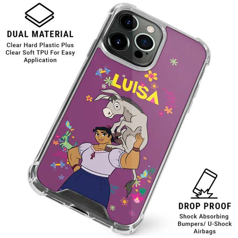 Disney Encanto Luisa iPhone 16 Pro Clear Case